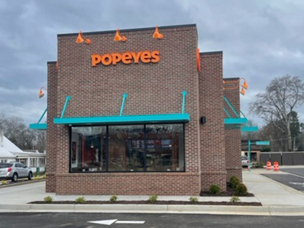 Popeyes in Hartwell, GA