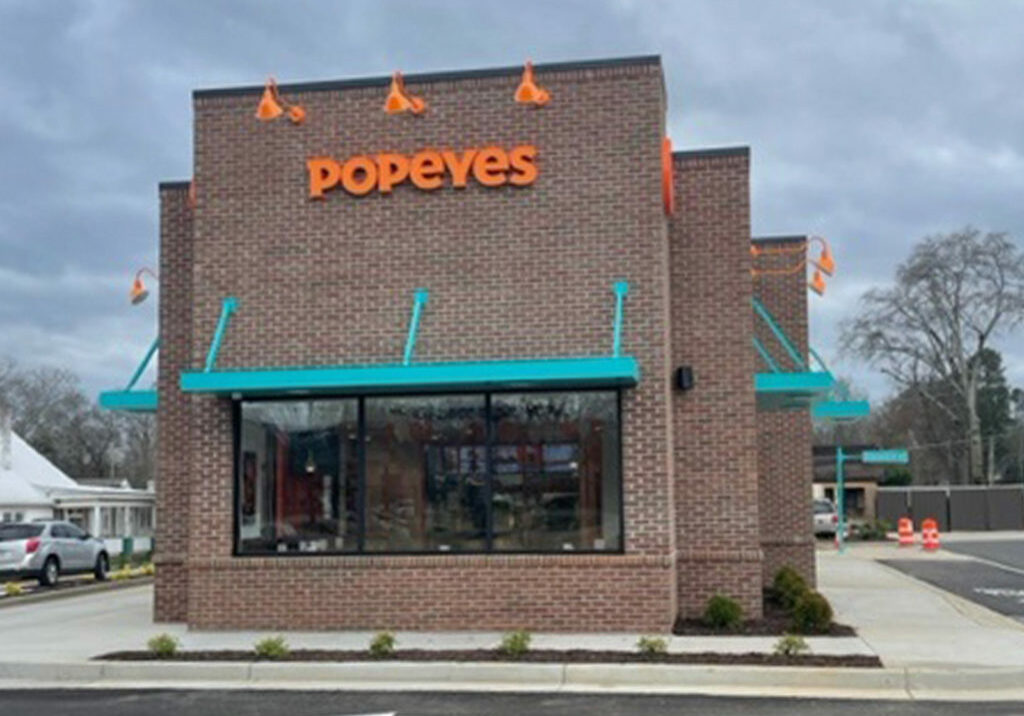 Popeyes in Hartwell, GA